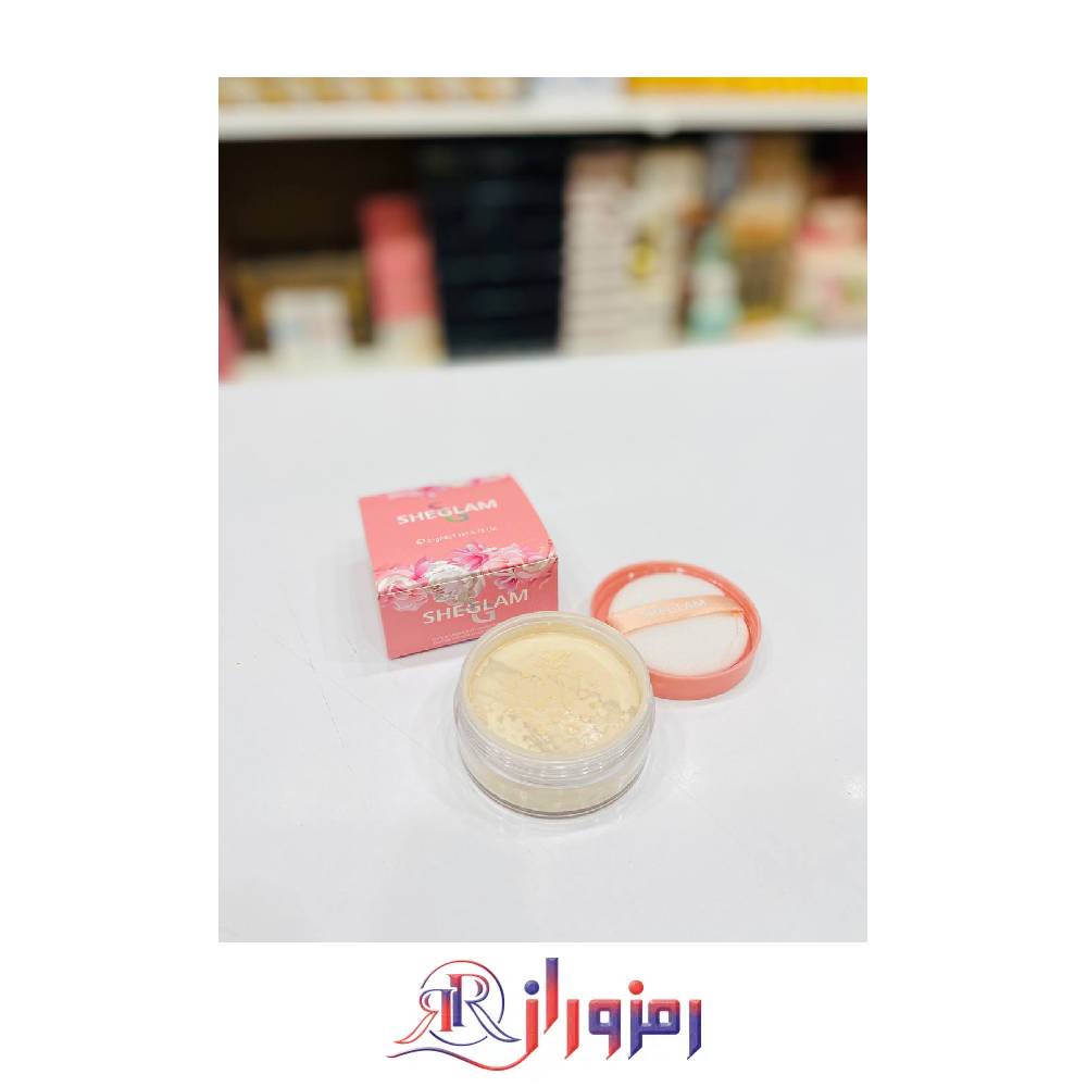 پودر فیکس صورتی شیگلم  sheglam